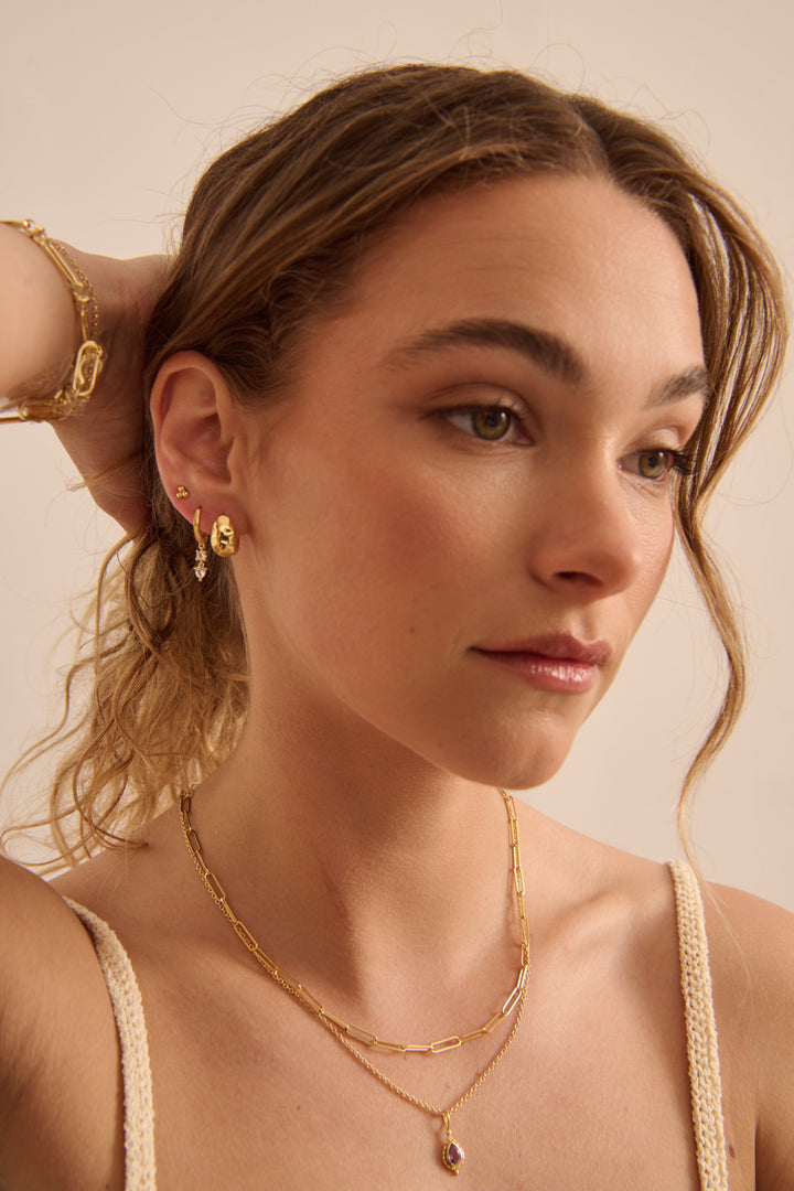 Murkani | Dew Huggies | Yellow Gold Plated - Dutch Hideout