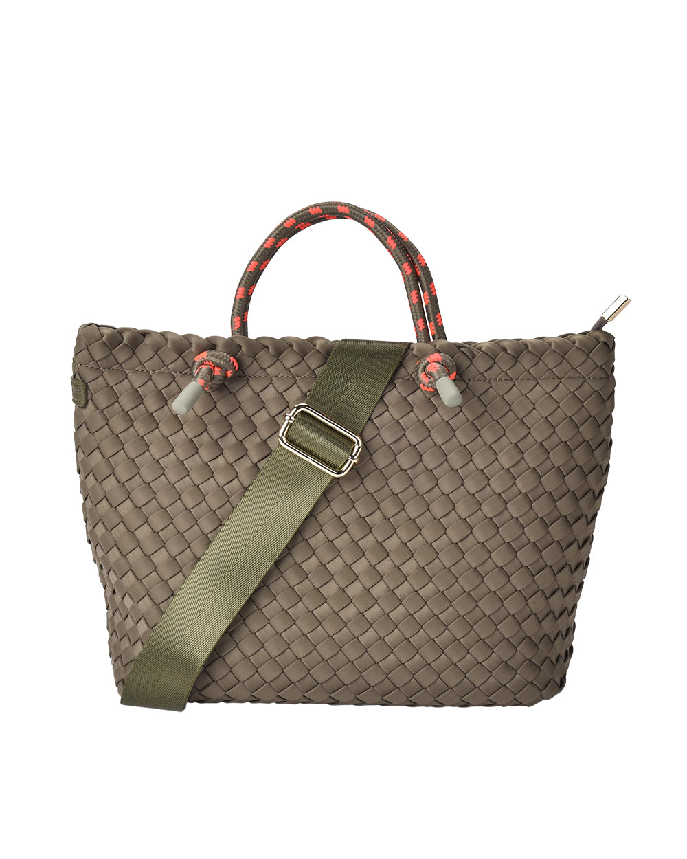 Elms + King | Michigan Tote | Khaki Neo Plait