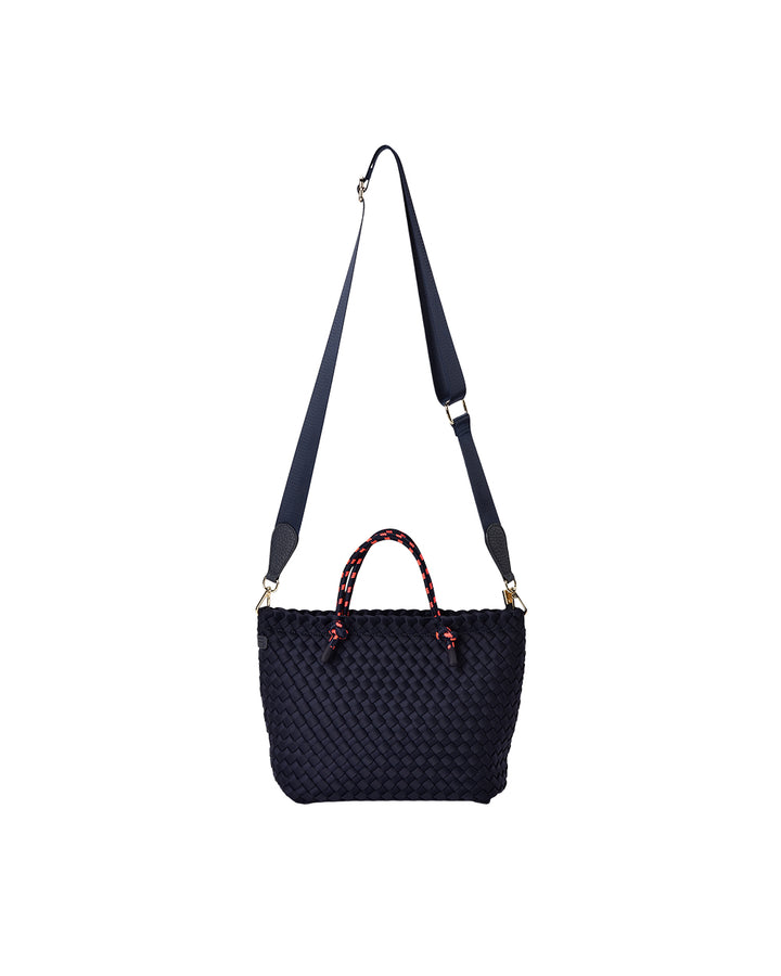 Elms + King | Michigan Tote | Navy Neo Plait
