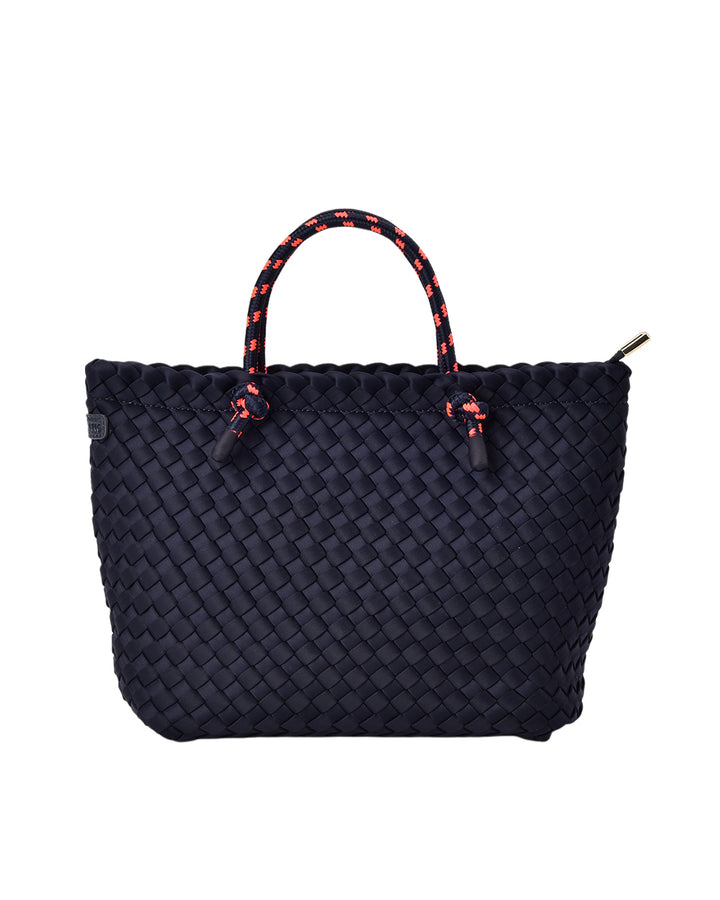 Elms + King | Michigan Tote | Navy Neo Plait
