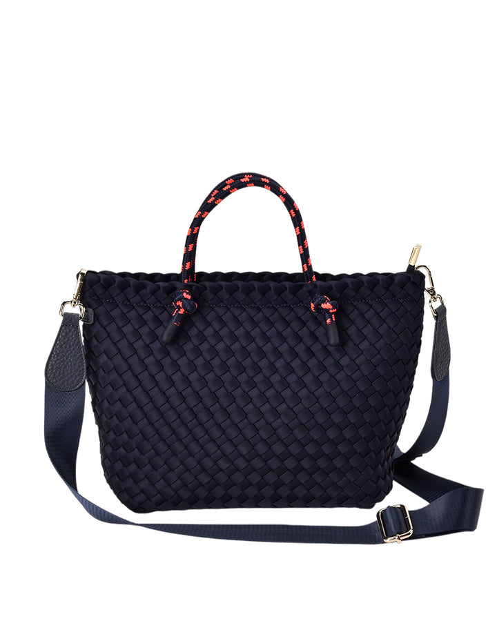Elms + King | Michigan Tote | Navy Neo Plait