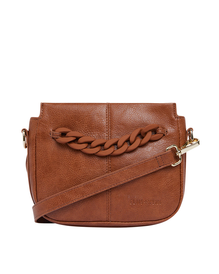 Elms + King | Mini Astor Crossbody | Tan Pebble