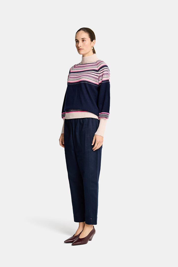 Arlington Milne | MiriKnit | Navy Snowflake - Dutch Hideout