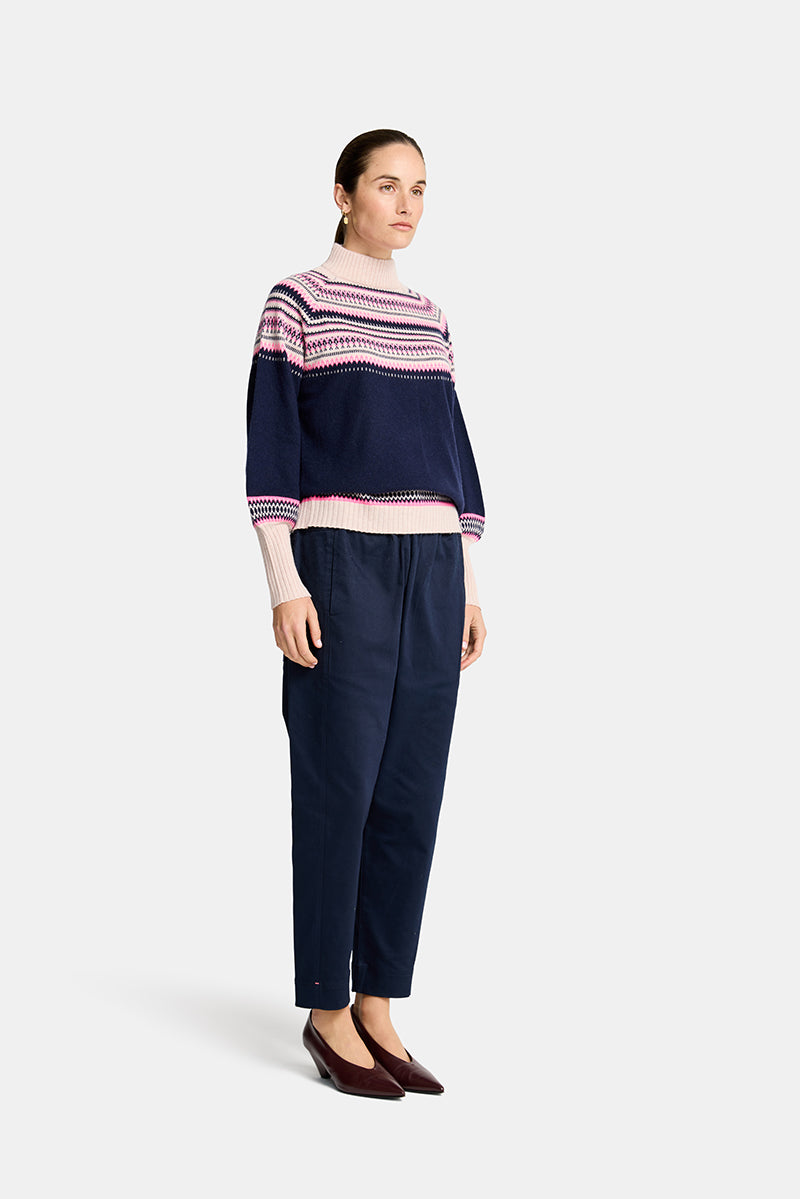 Arlington Milne | MiriKnit | Navy Snowflake - Dutch Hideout