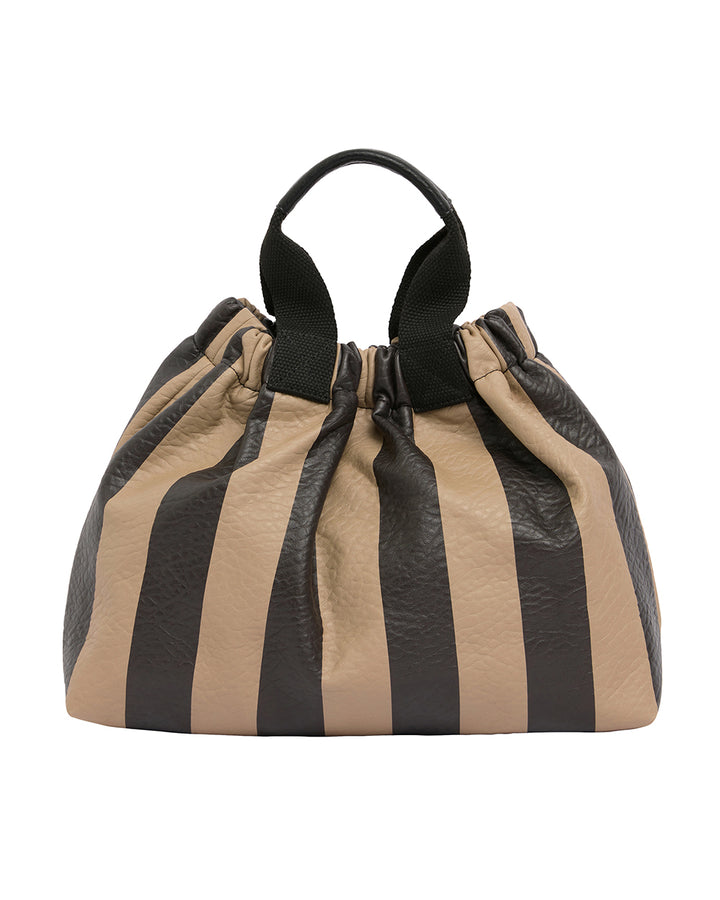 Elms + King | Montague Tote | Latte Stripe