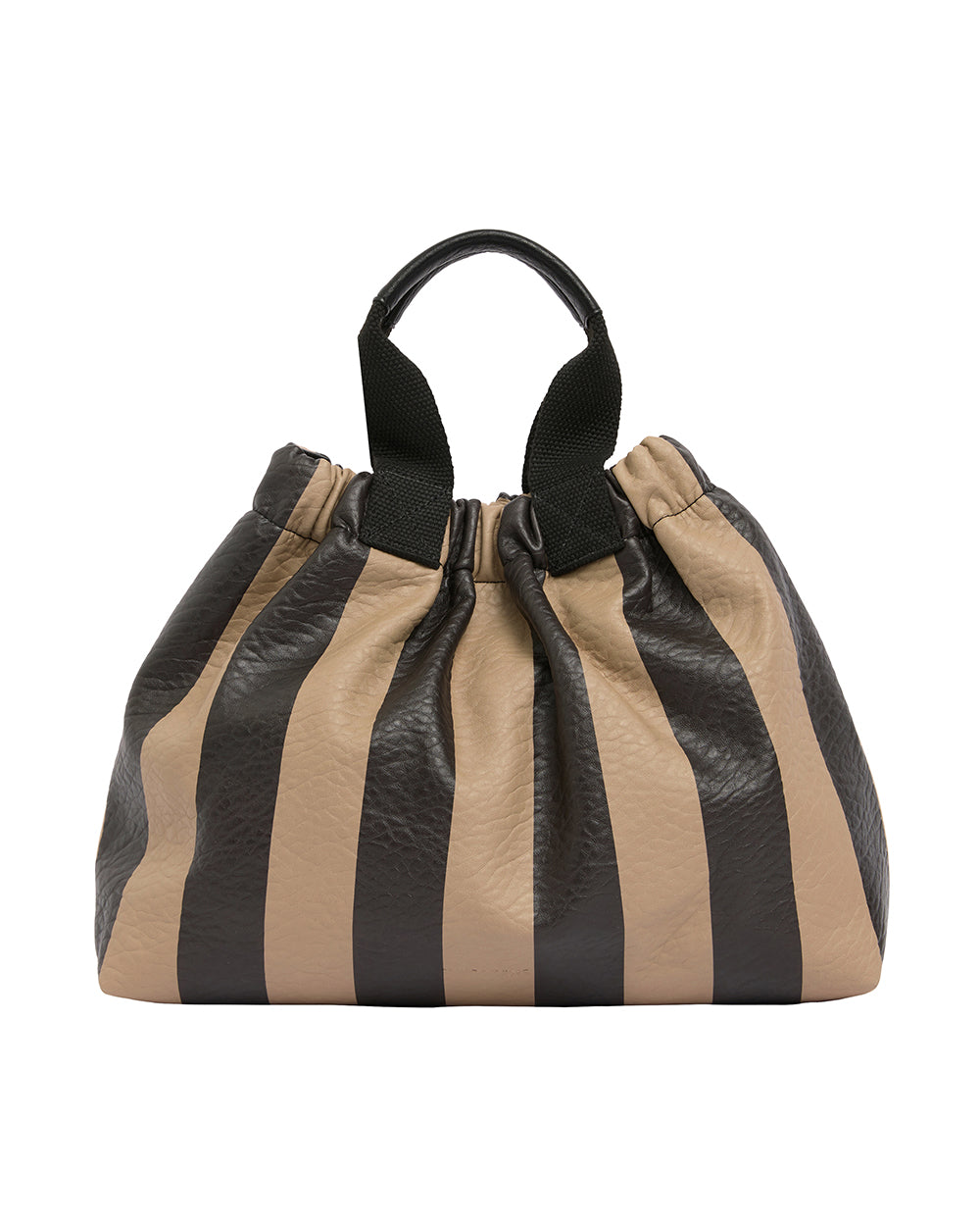 Elms + King | Montague Tote | Latte Stripe