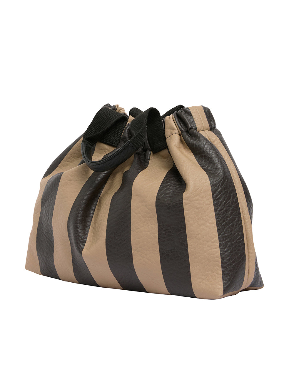 Elms + King | Montague Tote | Latte Stripe