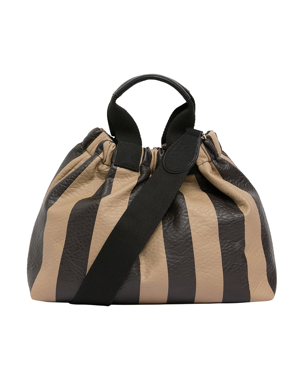 Elms + King | Montague Tote | Latte Stripe