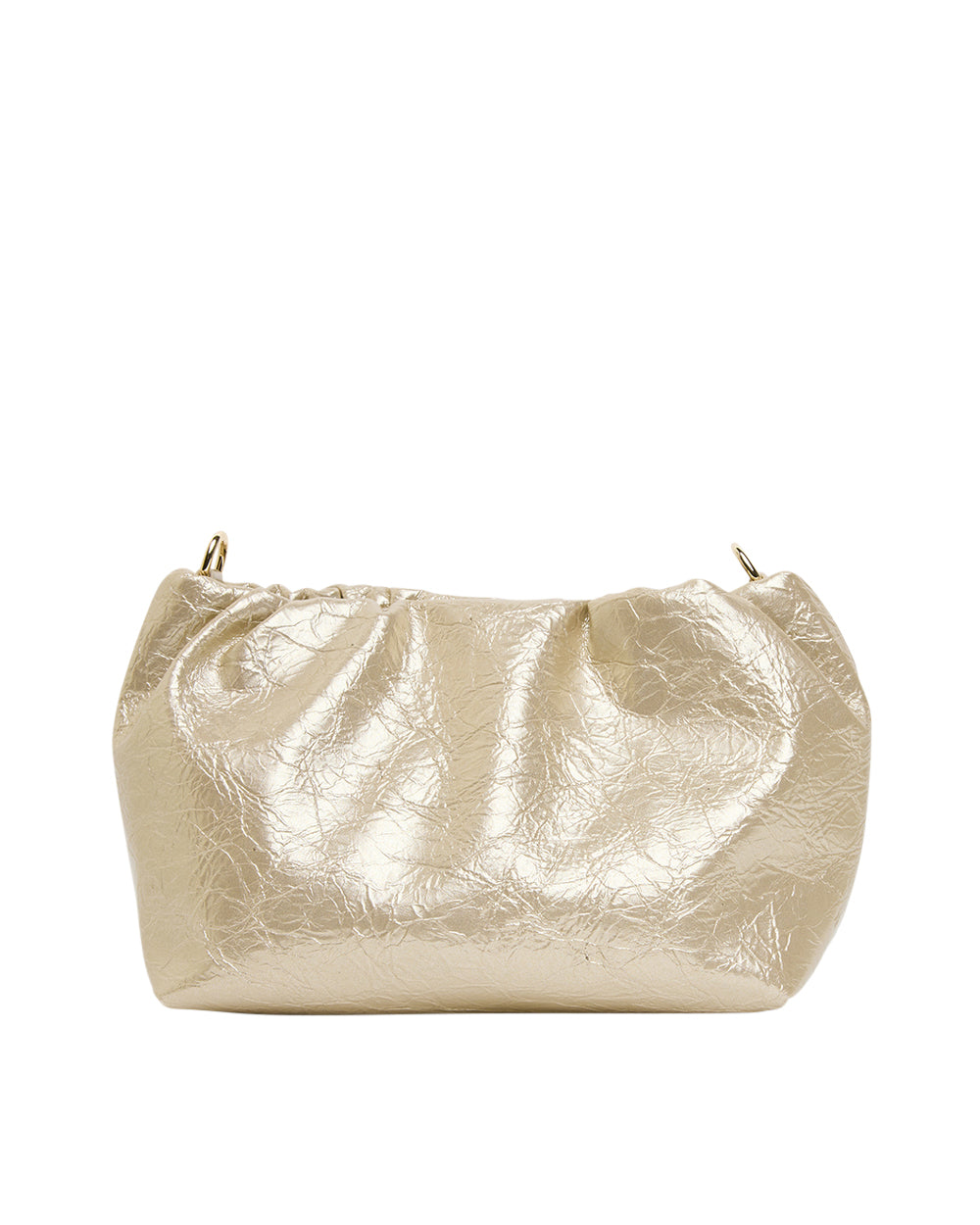 Elms + King | Monty Bag | Light Gold Crinkle