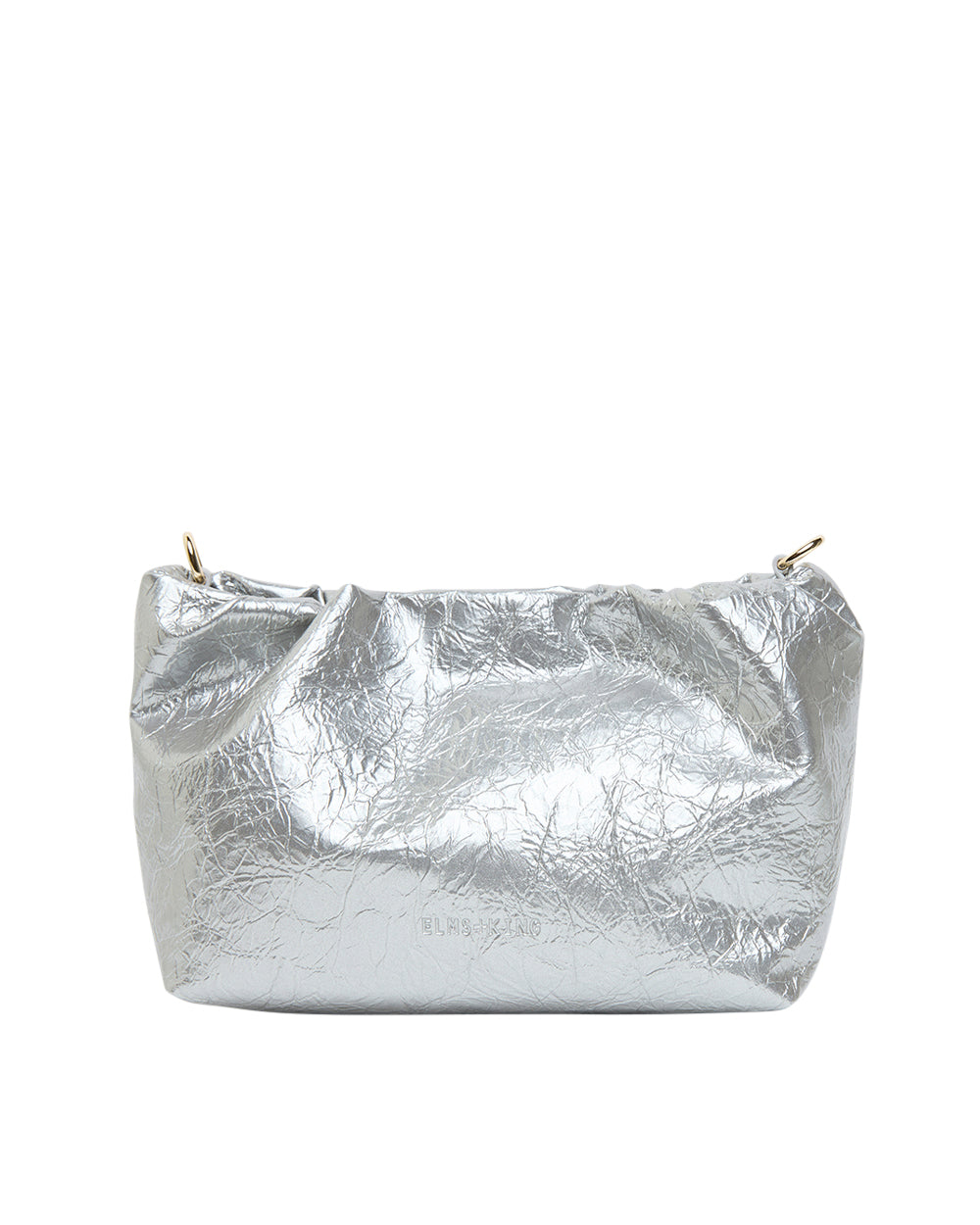 Elms + King | Monty Bag | Silver Crinkle