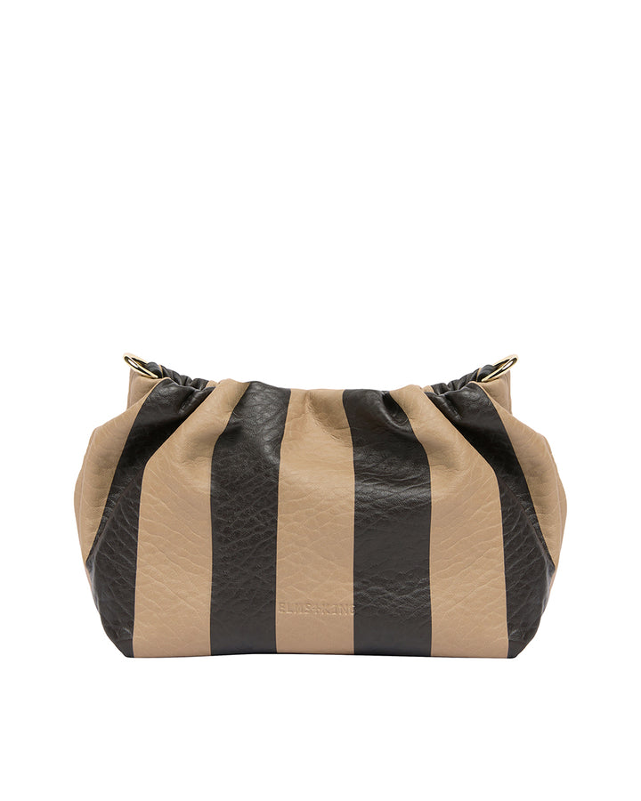 Elms + King | Monty Bag | Latte Stripe