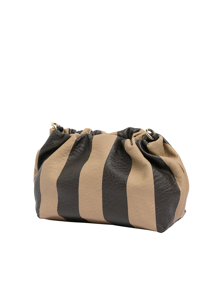 Elms + King | Monty Bag | Latte Stripe