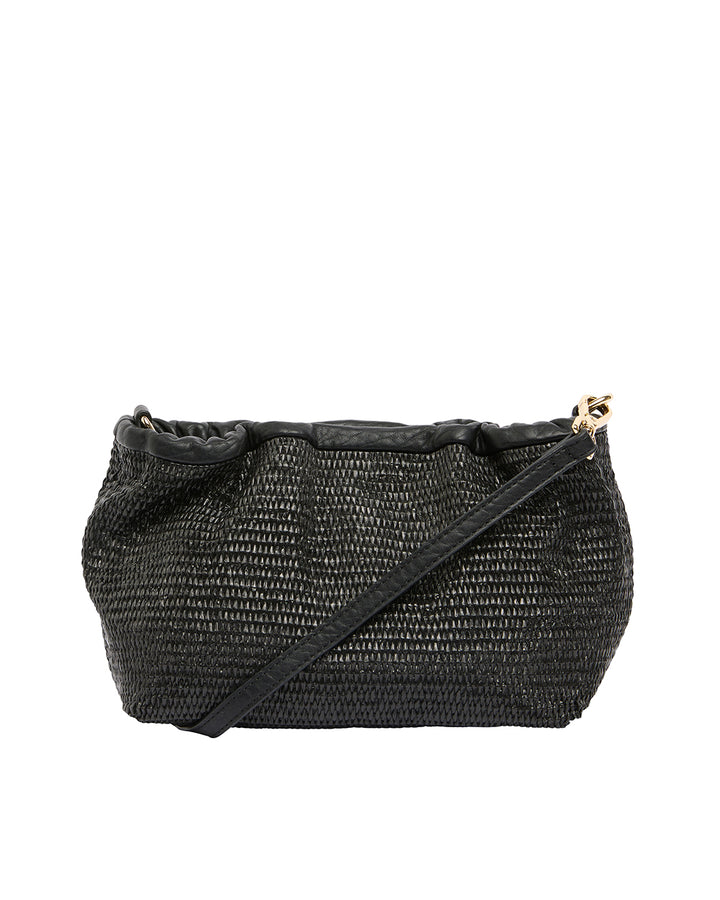 Elms + King | Monty Bag | Black Weave