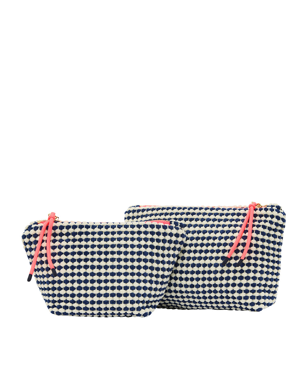 Elms + King | Large Napili Case | Navy / White