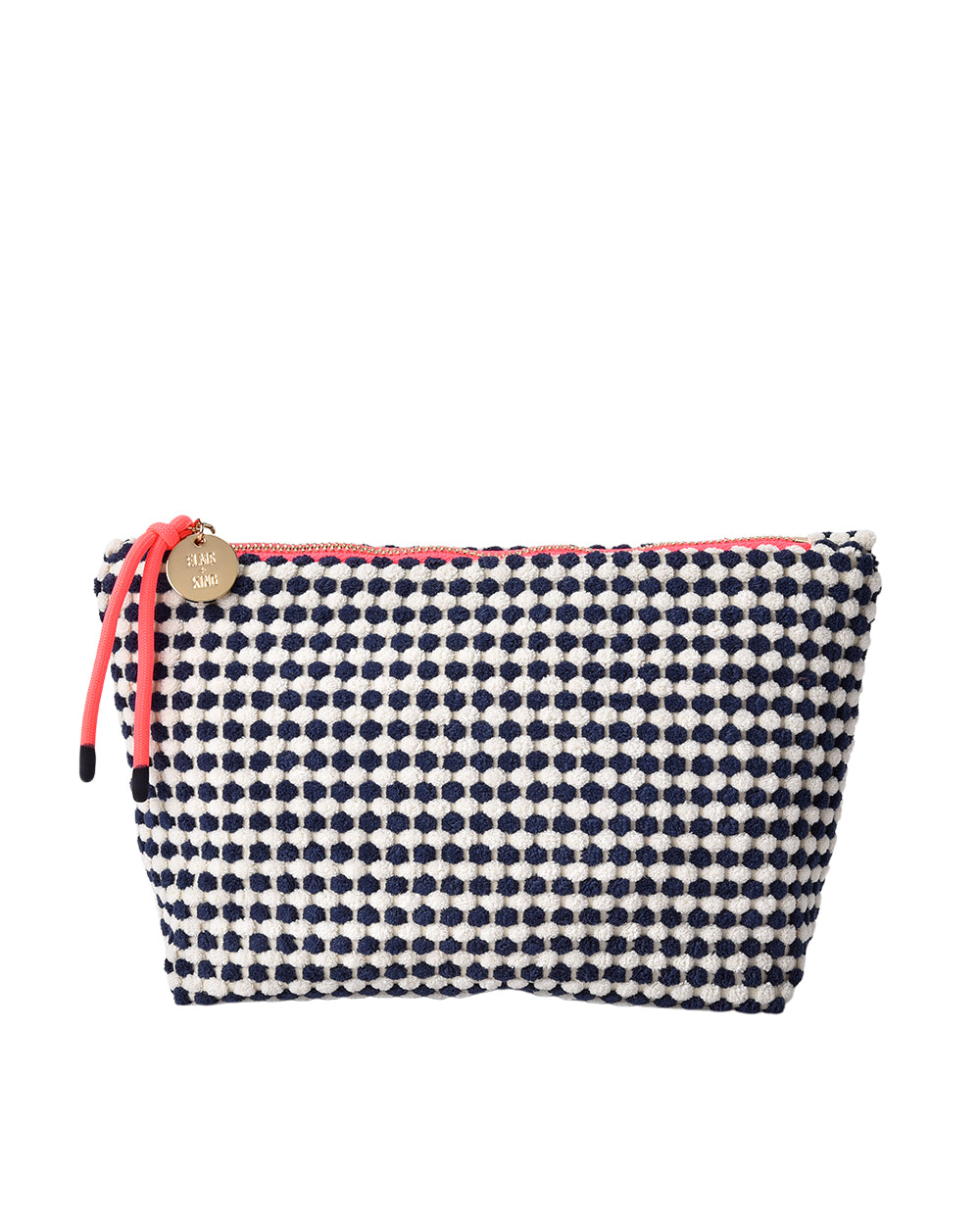 Elms + King | Large Napili Case | Navy / White