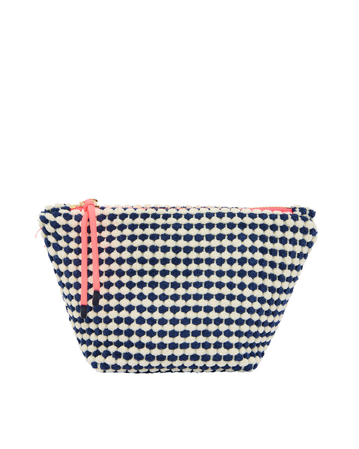 Elms + King | Napili Case Small | Navy / White