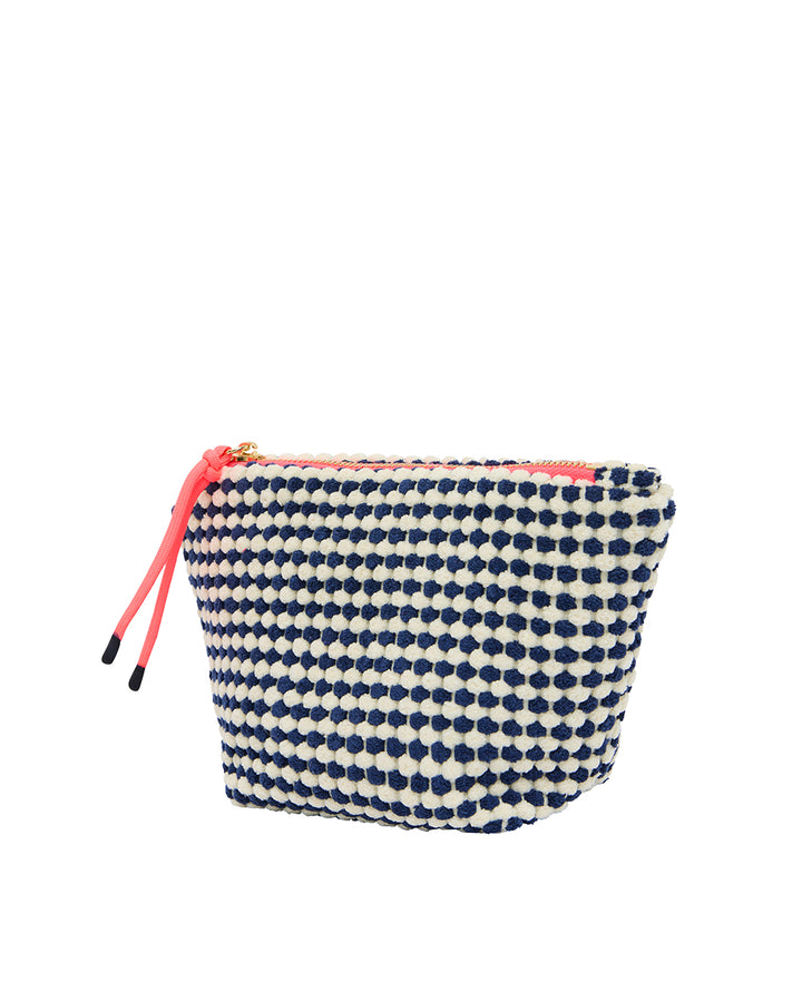 Elms + King | Napili Case Small | Navy / White