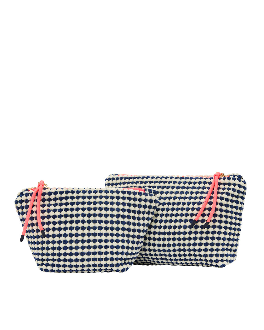 Elms + King | Napili Case Small | Navy / White