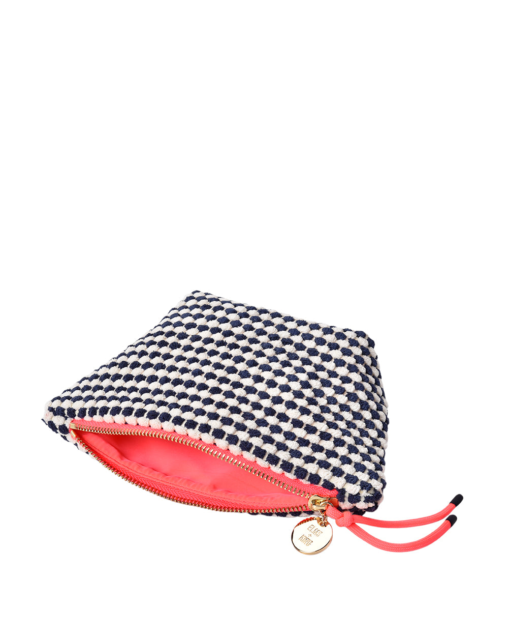 Elms + King | Napili Case Small | Navy / White