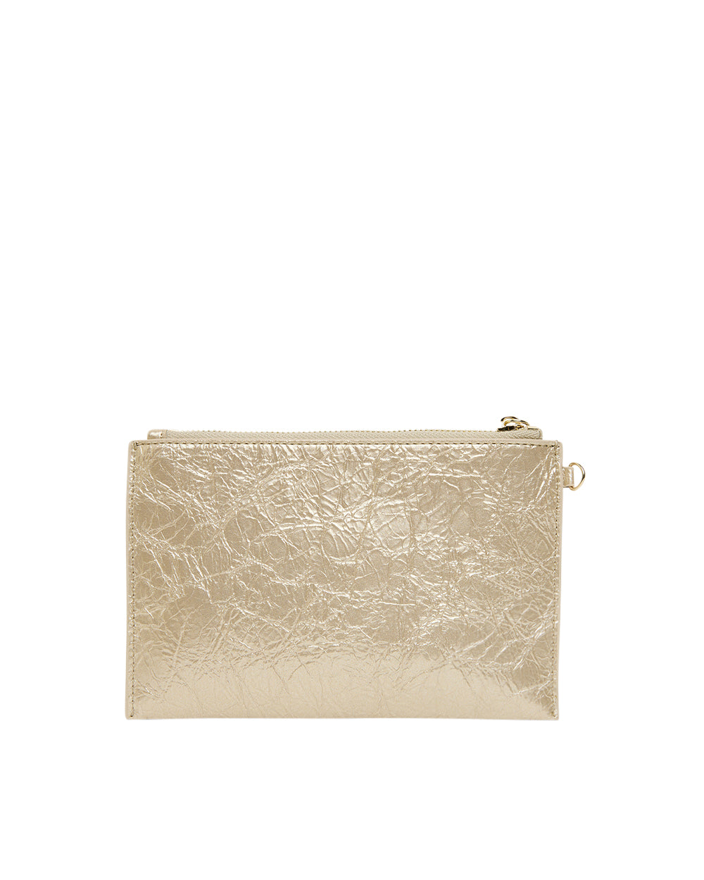 Elms + King | New York Coin Purse | Light Gold Crinkle