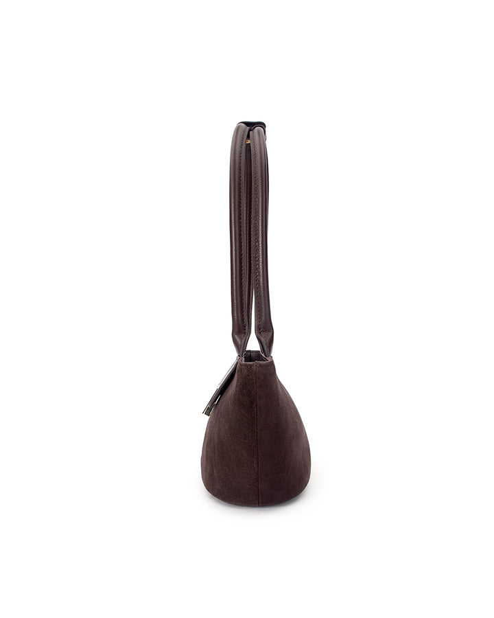 Arlington Milne | Nova Shoulder Bag | Chocolate Pebble - Dutch Hideout