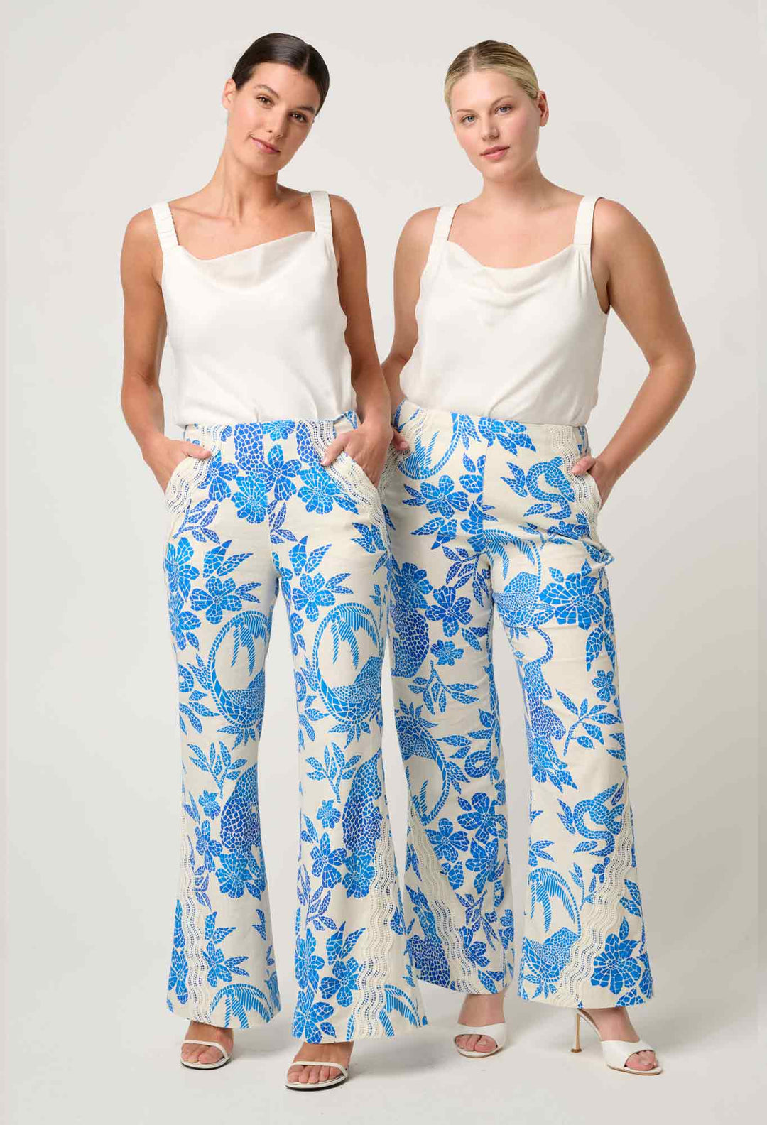 Once Was | Delray Reversible Cupro Cami | Ivory