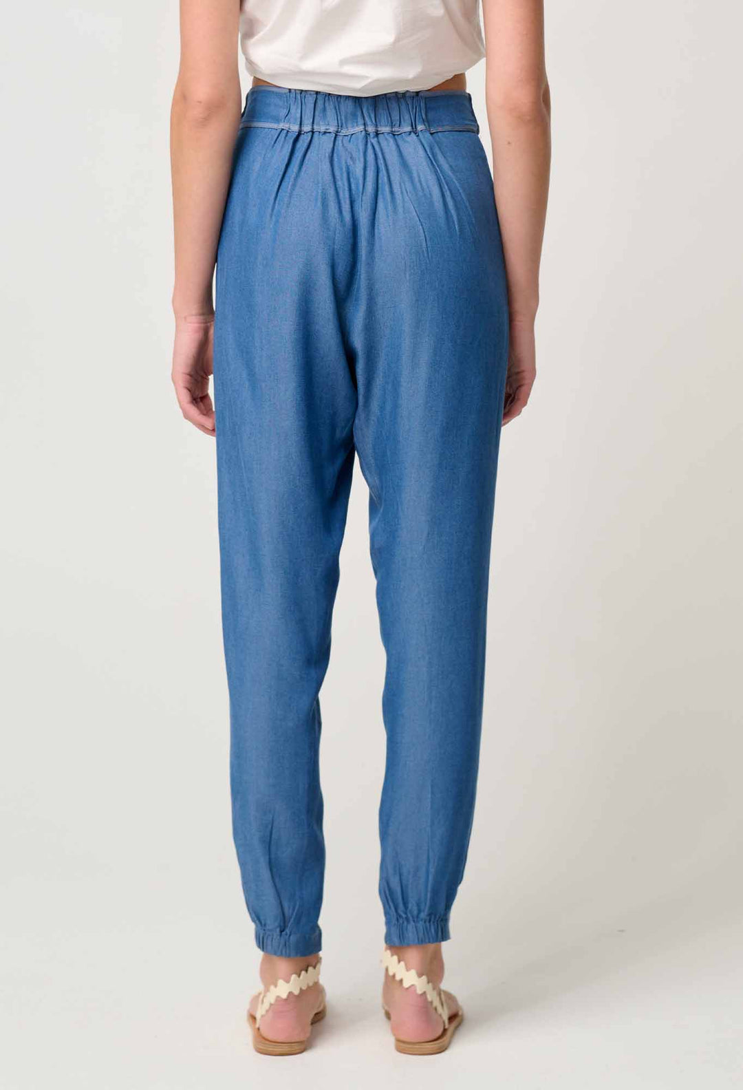 Once Was | Amoya Tencel Jogger | Indigo