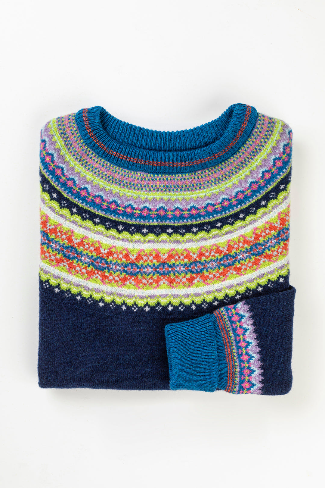 Eribe Knitwear | Alpine Short Sweater | Aurora
