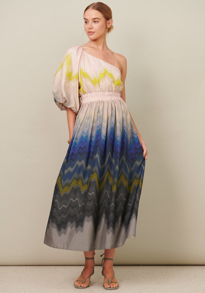 POL Clothing | Cecilia One Shoulder Dress