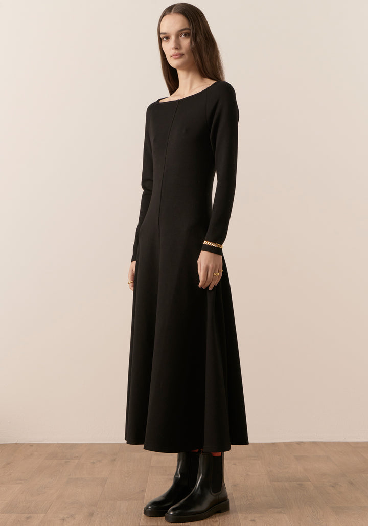 POL Clothing | Atwood Off Shoulder Dress Black