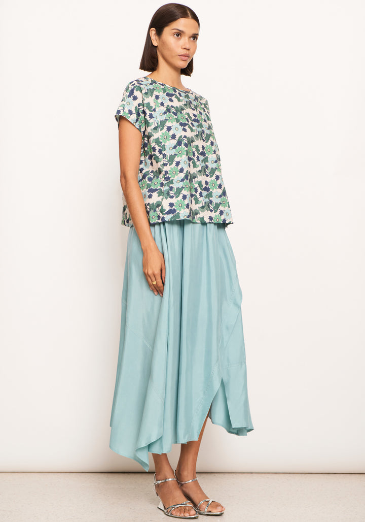 POL Clothing | Vault Wrap Skirt | Blue