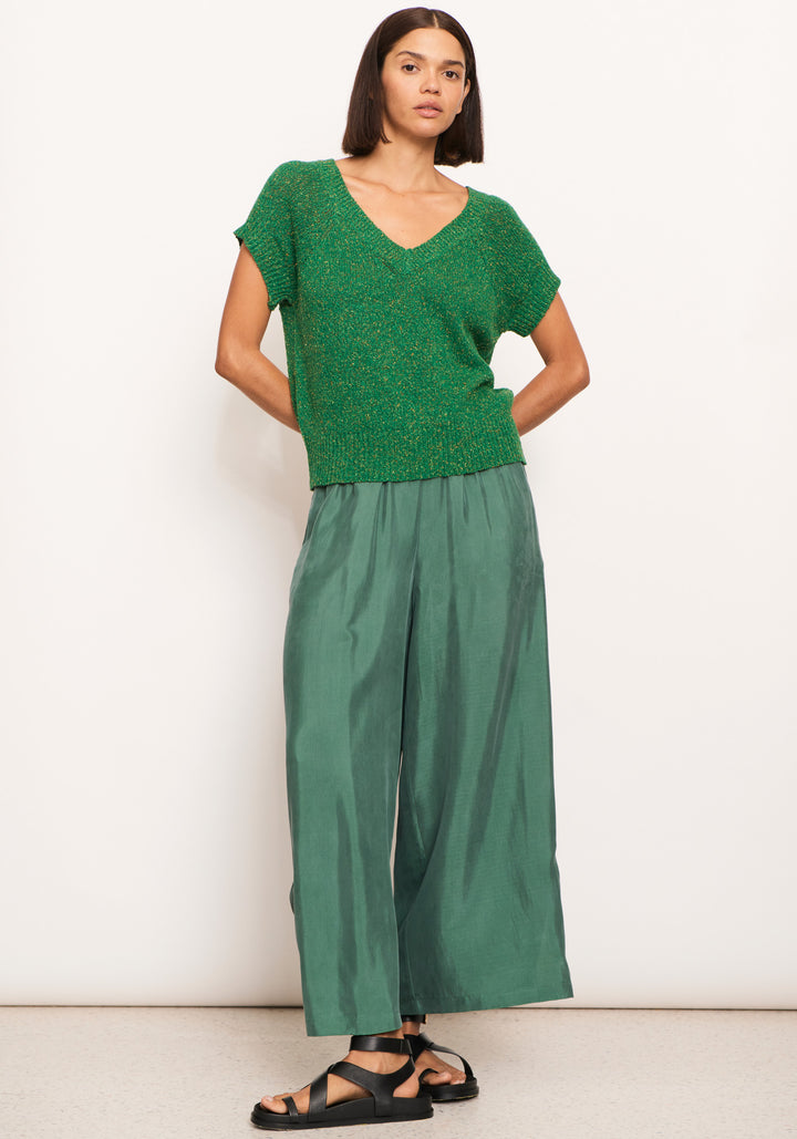 POL Clothing | Rig Knit Top | Green