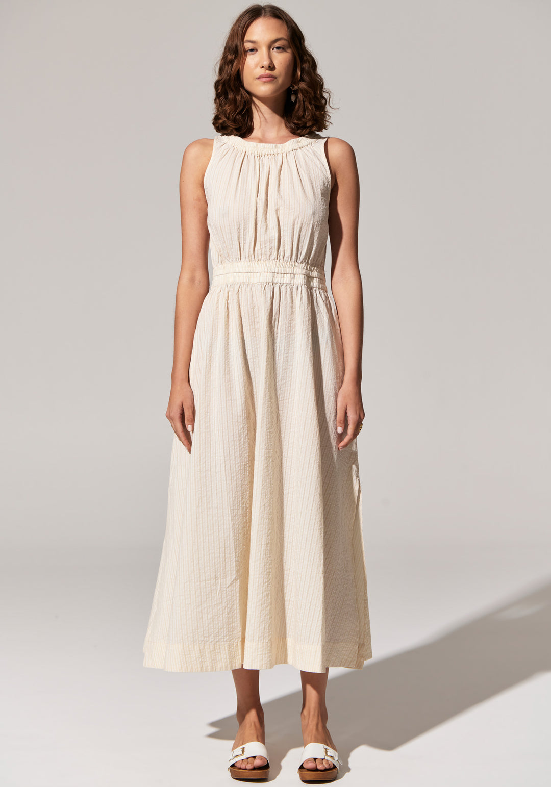 POL Clothing | Acacia Tank Dress | Ivory