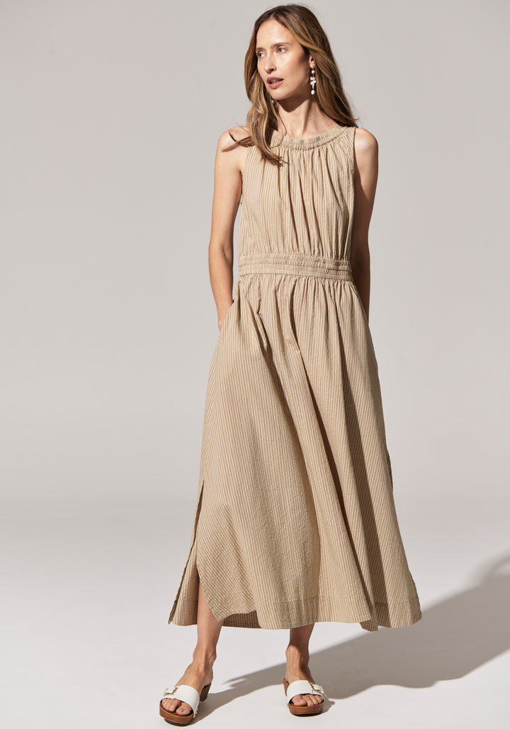 POL Clothing | Acacia Tank Dress | Light Khaki