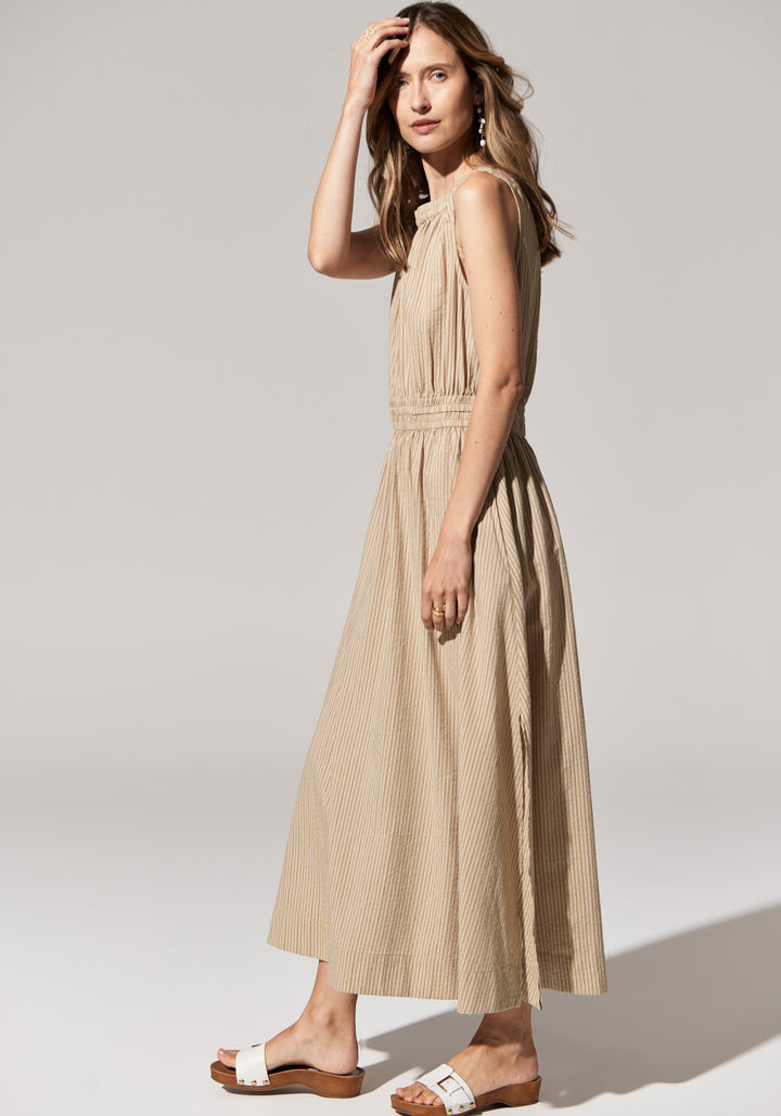 POL Clothing | Acacia Tank Dress | Light Khaki