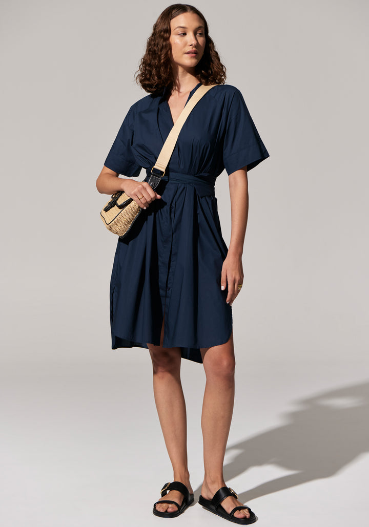 POL Clothing | Toya Shirt Dress | Teal