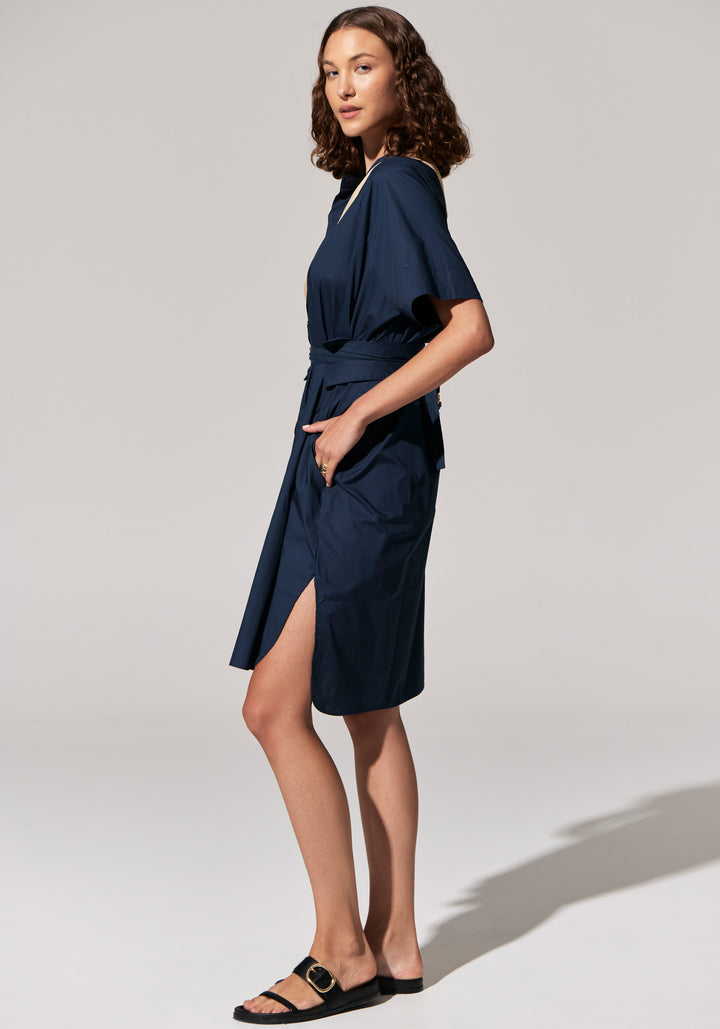 POL Clothing | Toya Shirt Dress | Teal