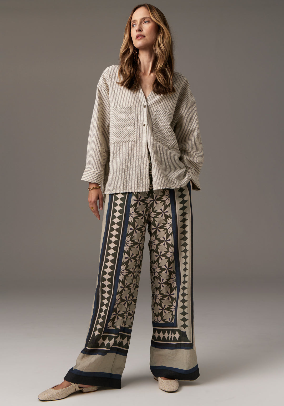 POL Clothing | Positano Pant | Positano Print