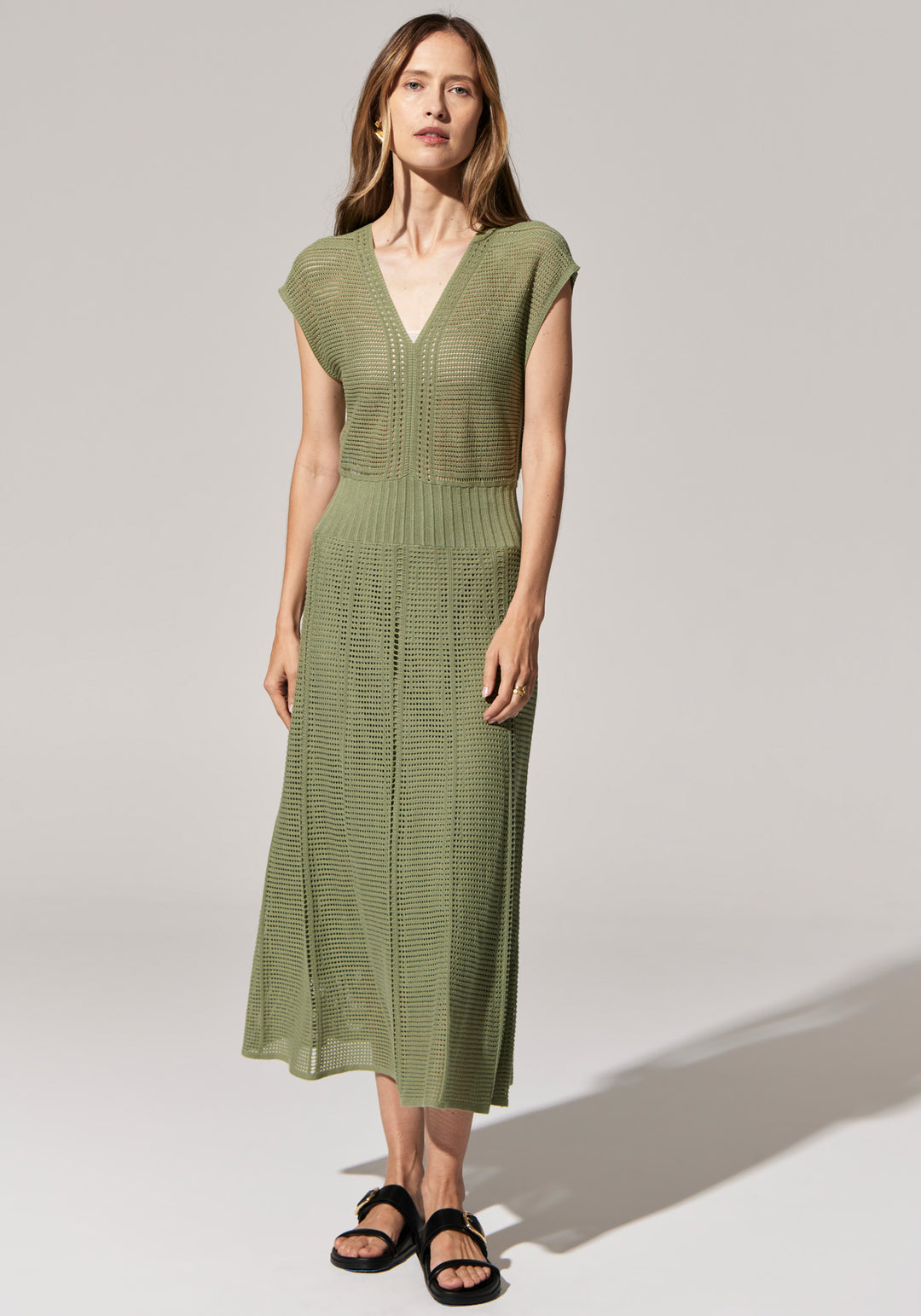 Pol Clothing | Paco Knit Dress | Green