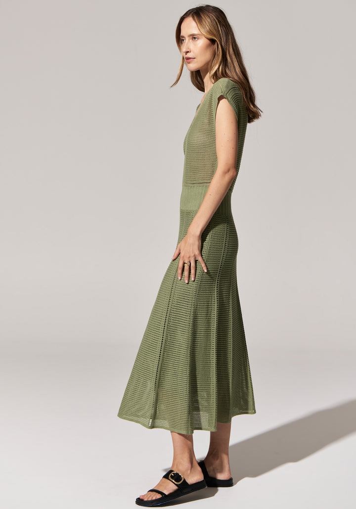 Pol Clothing | Paco Knit Dress | Green