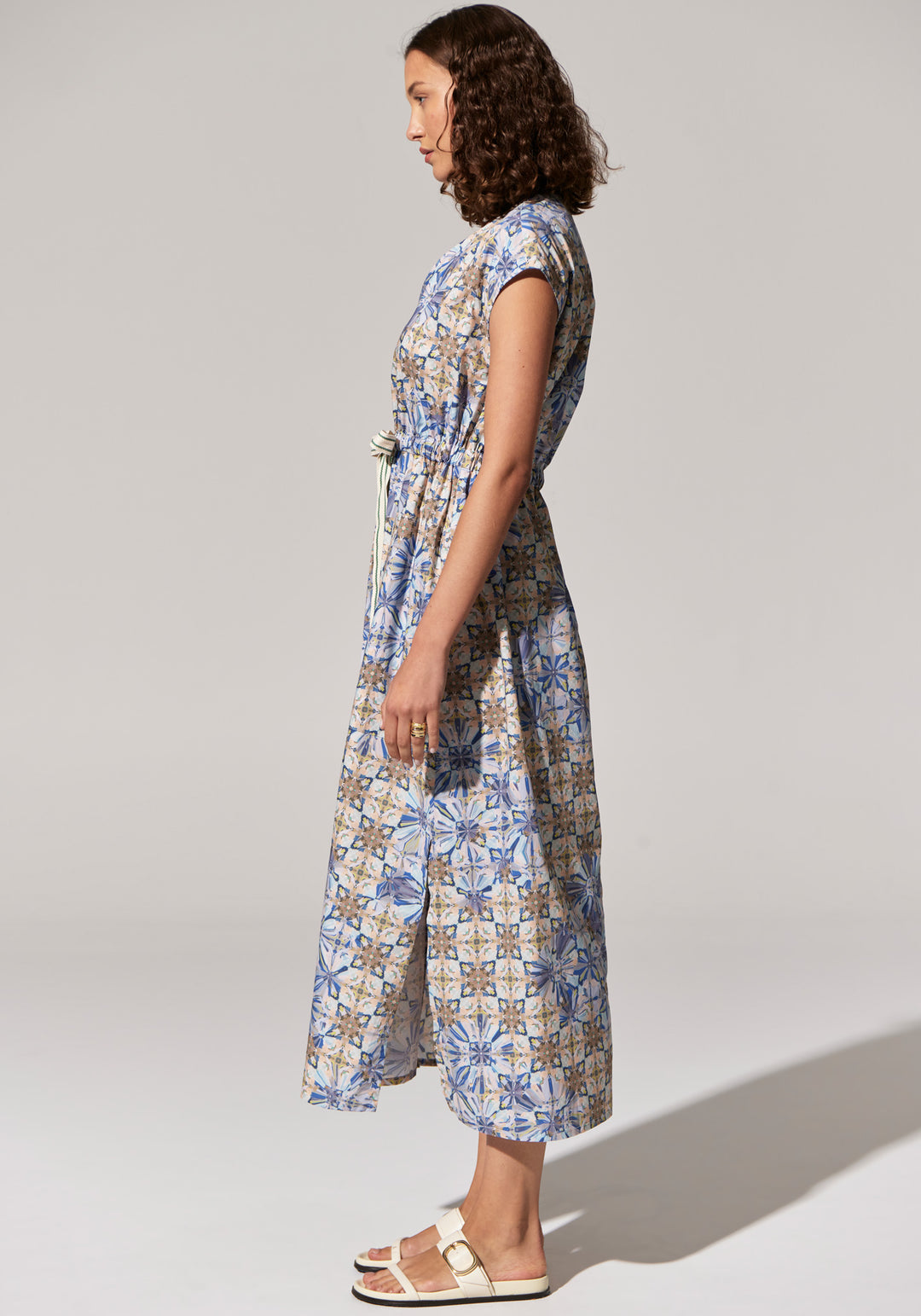 POL Clothing | Celeste Belt Dress | Celeste Print