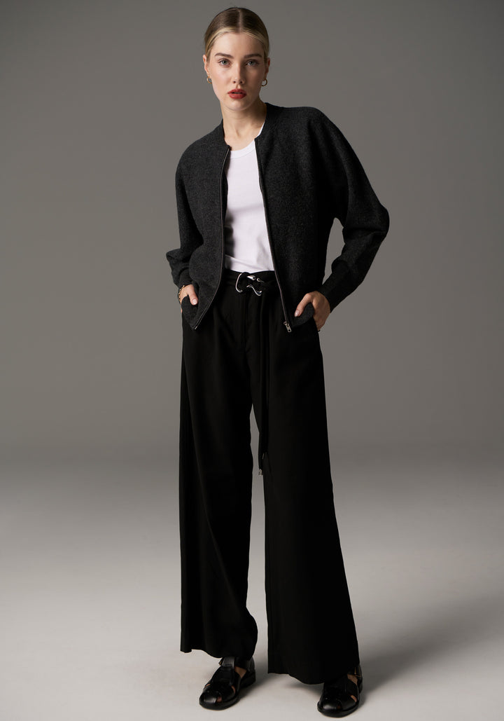 POL Clothing | Lou Belted Pant | Black