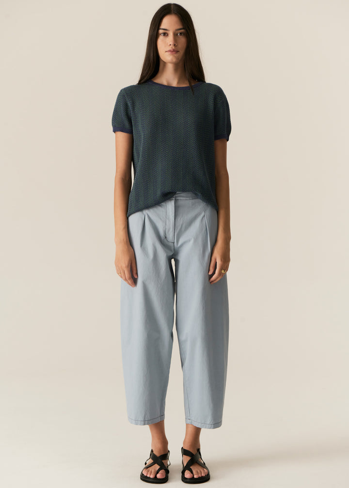 Pol Clothing | Avrid Barrel Pant | Blue