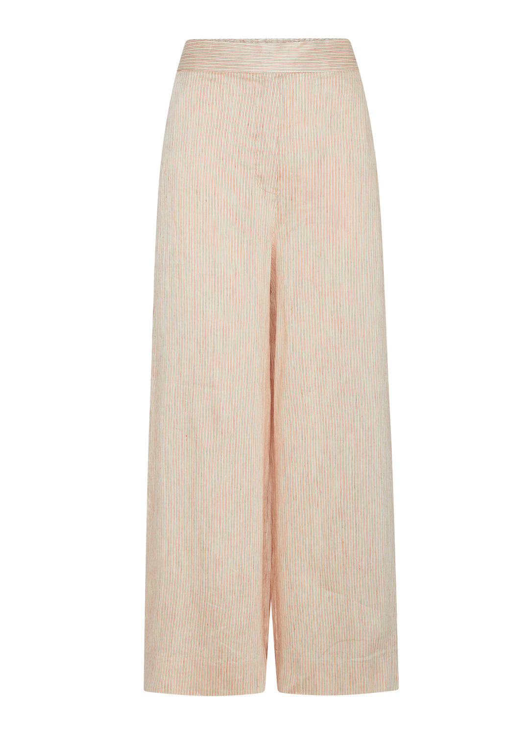 POL Clothing | Stelle Pant | Red / Natural Stripe
