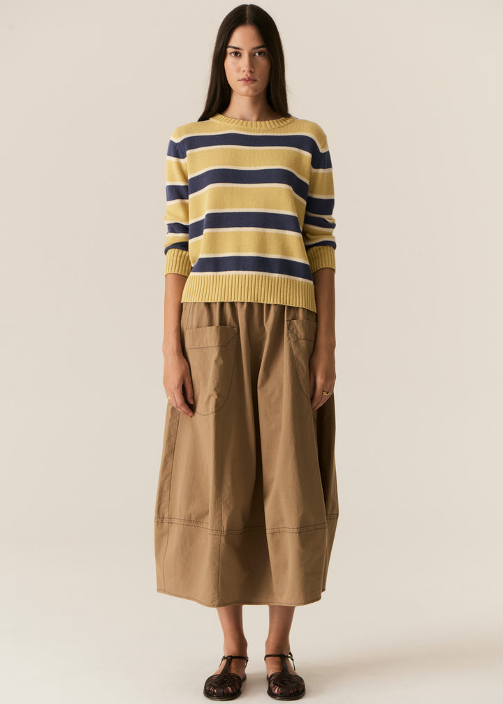 Pol Clothing | Avrid Bubble Skirt | Khaki