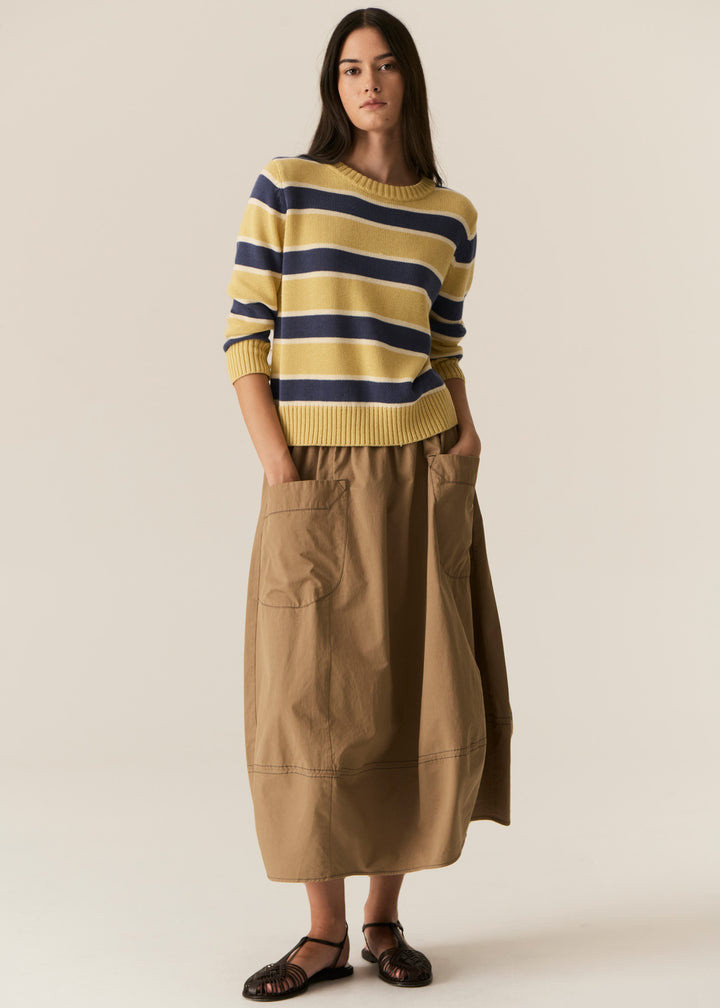 Pol Clothing | Avrid Bubble Skirt | Khaki