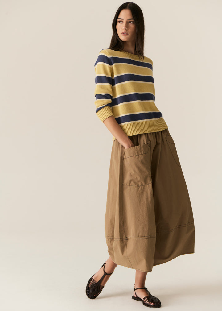Pol Clothing | Avrid Bubble Skirt | Khaki