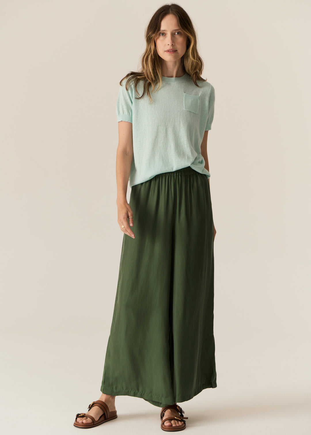 POL Clothing | Pax Pocket Tee | Mist