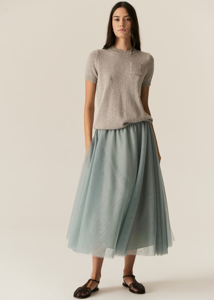 POL Clothing | Posay Tulle Skirt | Mist