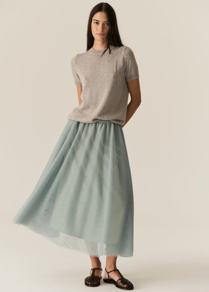POL Clothing | Posay Tulle Skirt | Mist